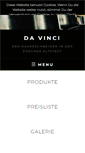 Mobile Screenshot of da-vinci.ch